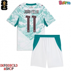 Portugal Joao Felix #11 Udebanesæt Børn VM 2026 Kort ærmer (+ korte bukser)